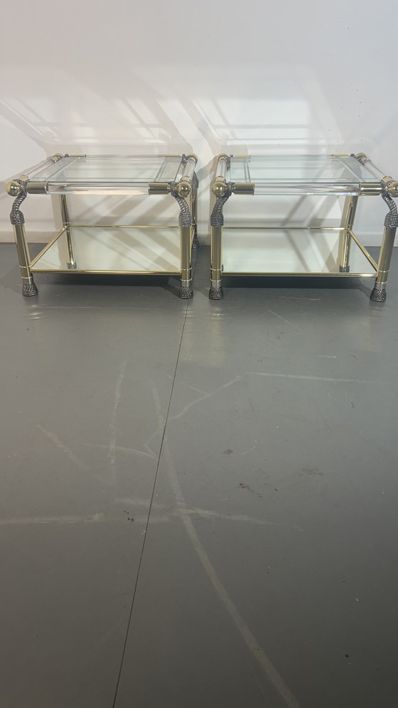 Image 1 of Set de tables d'appoint Curvasa (Espagne) '1980'