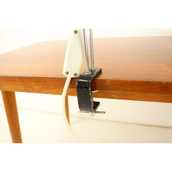 Image 1 of Lampe de table vintage en métal et chrome par Stanislav Indra, Tchécoslovaquie 1970