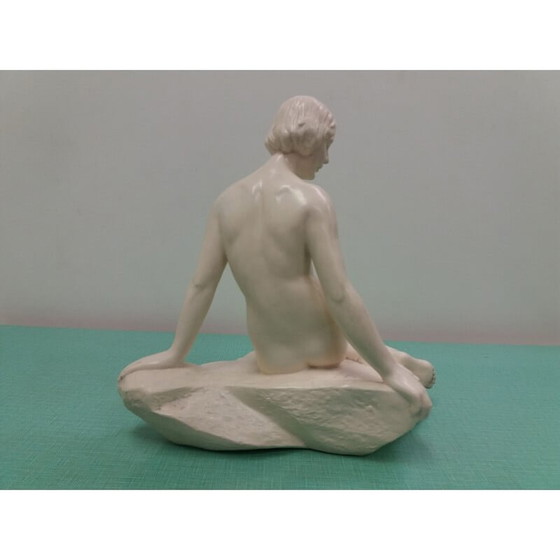 Image 1 of Sculpture en céramique vintage, Tchécoslovaquie 1940