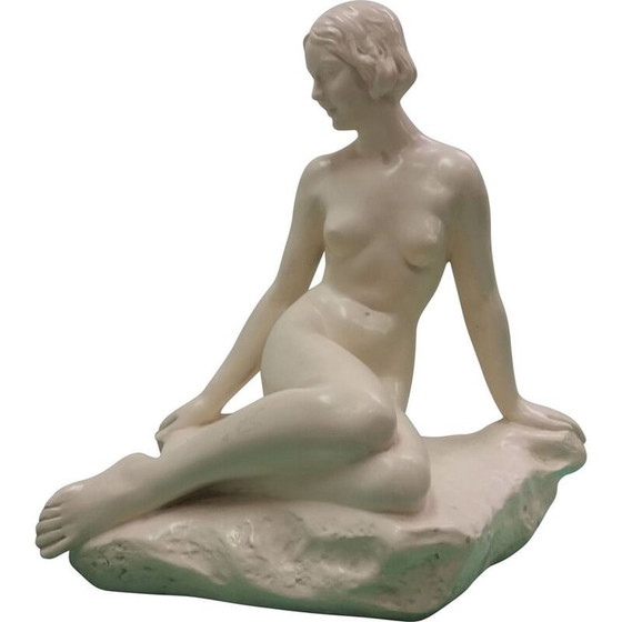 Image 1 of Sculpture en céramique vintage, Tchécoslovaquie 1940