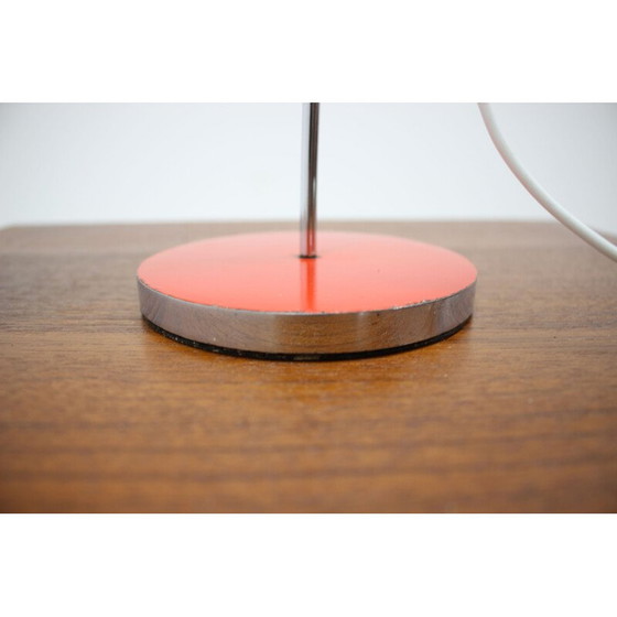 Image 1 of Lampe de table vintage rouge de Josef Hurka 1960