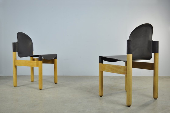 Image 1 of Thonet / Chaises de salle à manger en hêtre Flex 2000 (2) / Gerd Lange / 1990