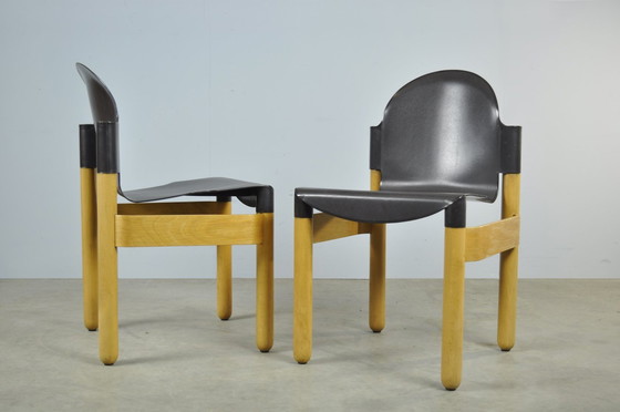 Image 1 of Thonet / Chaises de salle à manger en hêtre Flex 2000 (2) / Gerd Lange / 1990