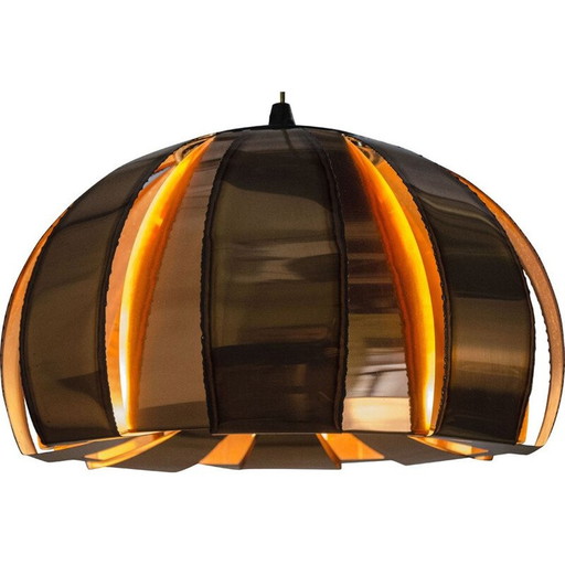 Lampe suspendue vintage en laiton par Svend Aage Holm Sørensen poHolm-Sørensen