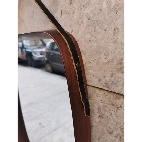 Image 1 of Miroir vintage en teck par Pendersen Hansen, Danemark années 1960