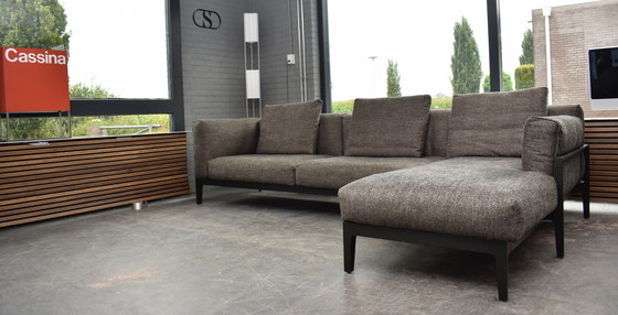 Image 1 of Superbe banc-chaise lounge exclusif en orme de Chine