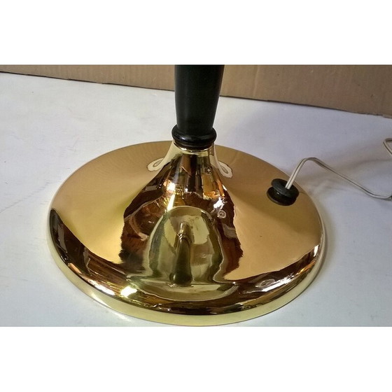 Image 1 of Lampe de table vintage en laiton par Zerowatt, 1940