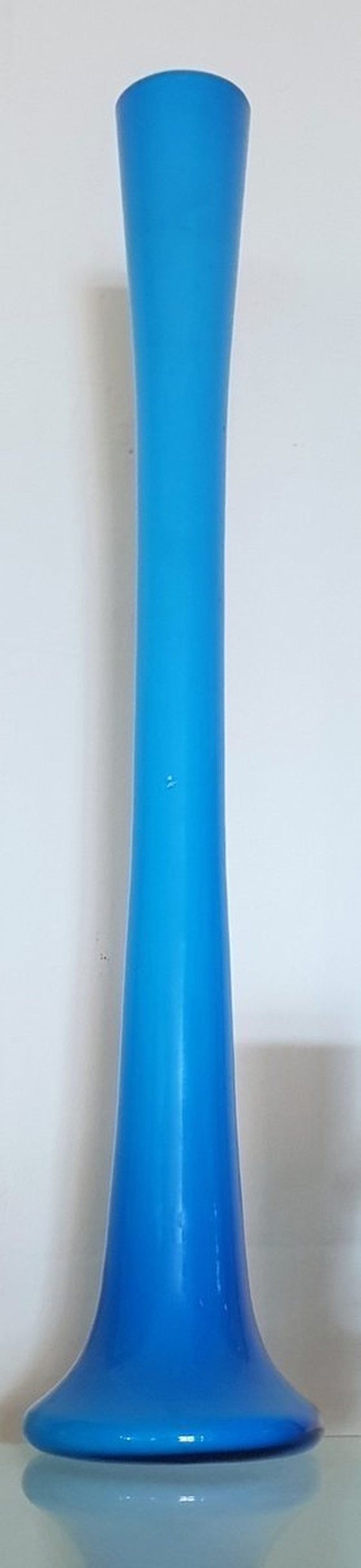 Image 1 of 3X Vases Bleus du Mid Century de Friedrich Glas, 1960S