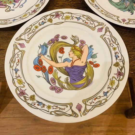 Image 1 of 6 assiettes plates vintage, France