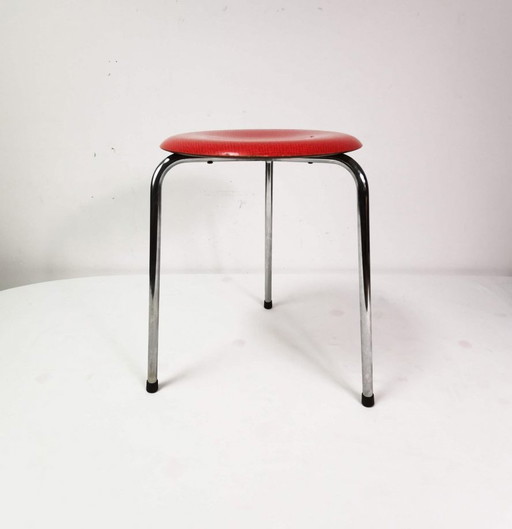 Tabouret tripode, Werzalit, Allemagne, années 1950