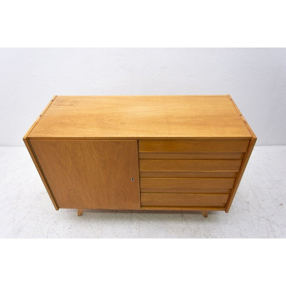 Image 1 of Commode vintage en contreplaqué et placage "U-458" par Jiri Jiroutek, Tchèque 1960
