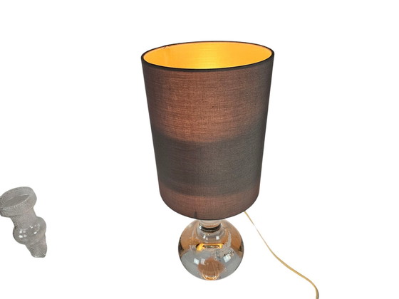 Image 1 of Verrerie de Leerdam - Floris Meydam - Cristal - Bulles d'air fermées - Pays-Bas - années 70