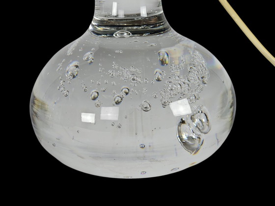 Image 1 of Verrerie de Leerdam - Floris Meydam - Cristal - Bulles d'air fermées - Pays-Bas - années 70