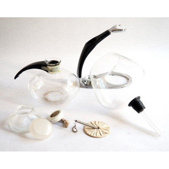 Image 1 of Cafetière vintage Cona en métal et bakélite, Allemagne