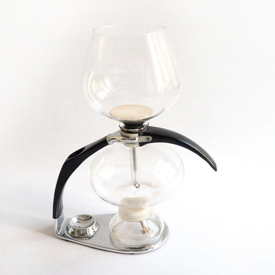 Image 1 of Cafetière vintage Cona en métal et bakélite, Allemagne