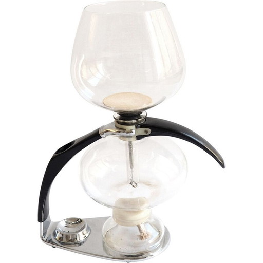 Cafetière vintage Cona en métal et bakélite, Allemagne