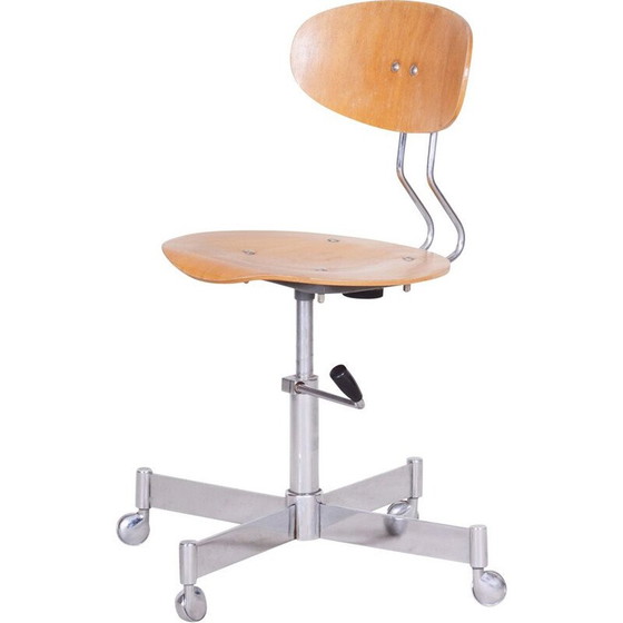 Image 1 of Chaise pivotante vintage, Tchécoslovaquie 1970