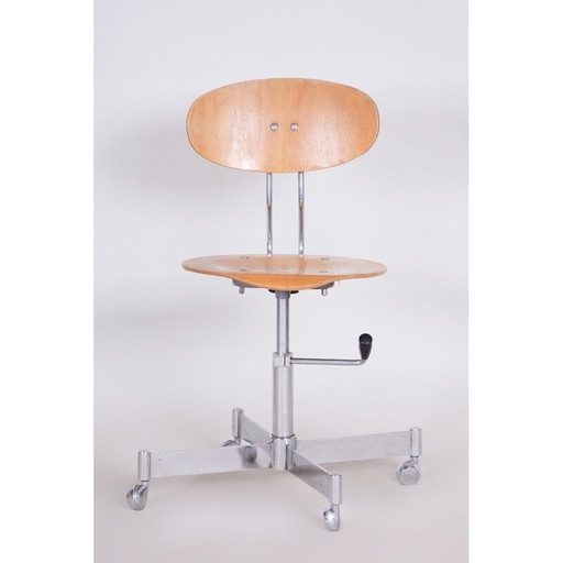 Chaise pivotante vintage, Tchécoslovaquie 1970