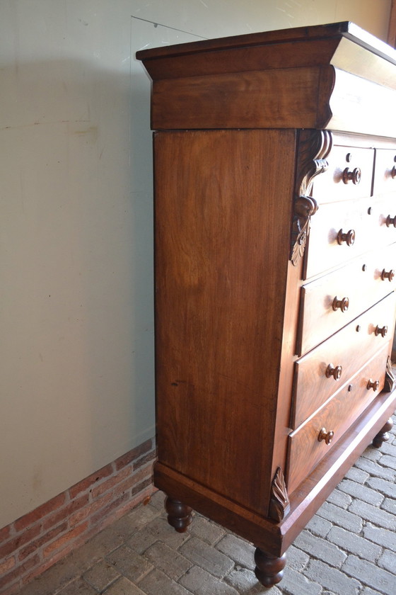Image 1 of Commode écossaise vintage en acajou, Chiffoniere