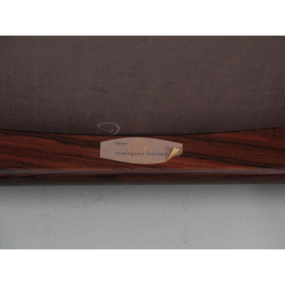 Image 1 of Ensemble de 4 chaises scandinaves vintage en teck par Harry Rosengren Hansen pour Brande Møbelindustri, 1960