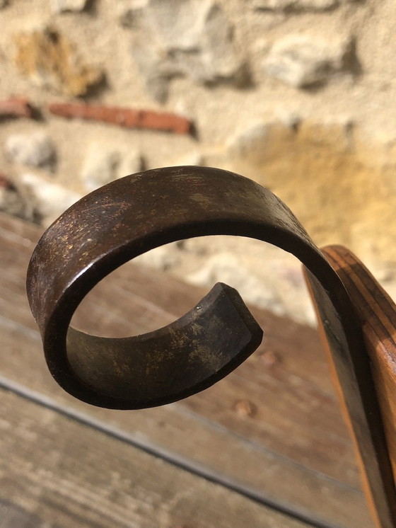 Image 1 of Porte-revues rustique vintage, 1950S