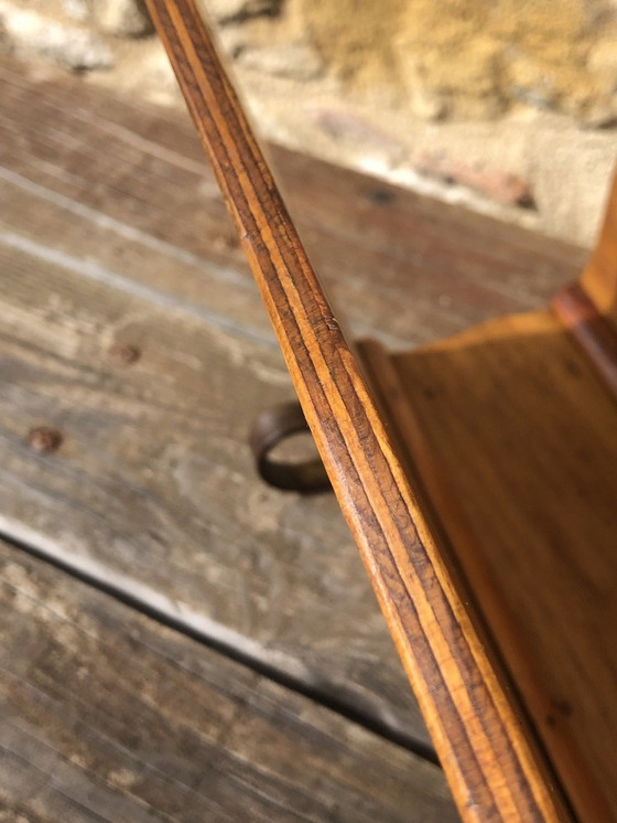 Image 1 of Porte-revues rustique vintage, 1950S