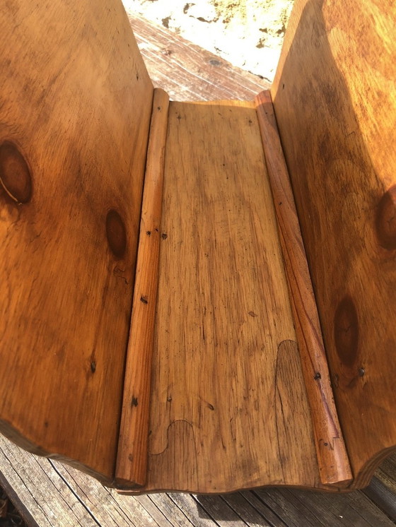 Image 1 of Porte-revues rustique vintage, 1950S