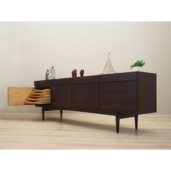 Image 1 of Buffet vintage danois en chêne par Ib Kofod Larsen pour Faarup Møbelfabrik, 1970