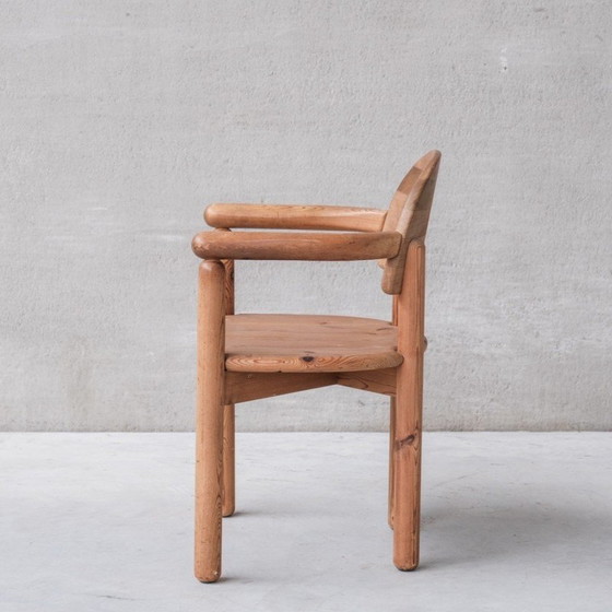 Image 1 of Fauteuil vintage en pin, Danemark 1970