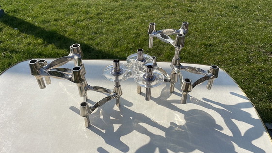 Image 1 of Chandelier unique de Ceasar Stoffi & Fritz Nagel pour BMF