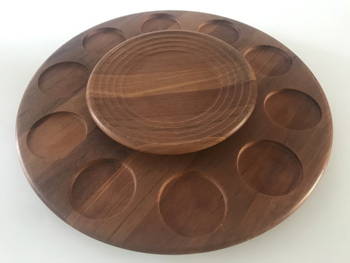 Lazy Susan par Jens Quistgaard pour Digsmed, 1960S - Plateau