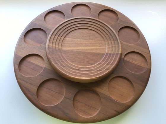 Image 1 of Lazy Susan par Jens Quistgaard pour Digsmed, 1960S - Plateau