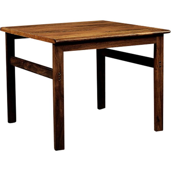 Image 1 of Table basse vintage Capella en bois de rose par Illum Wikkelsø pour Niels Eilersen, Danemark 1960