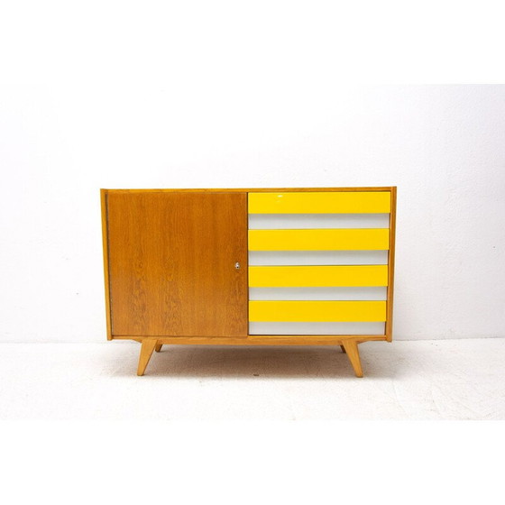 Image 1 of Commode vintage en hêtre U-458 par Jiri Jiroutek, Tchécoslovaquie 1960