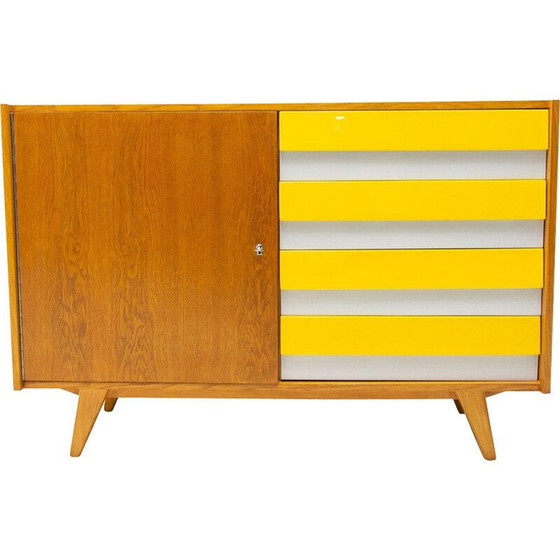 Image 1 of Commode vintage en hêtre U-458 par Jiri Jiroutek, Tchécoslovaquie 1960