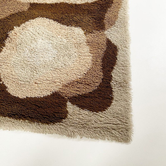 Image 1 of Tapis vintage psychédélique coloré pour Desso, Pays-Bas 1970