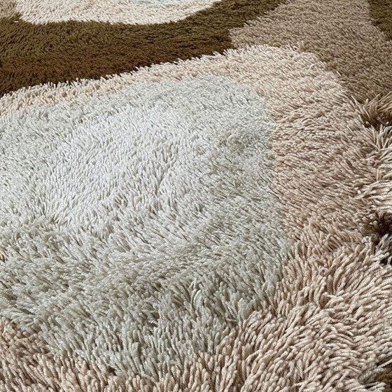 Image 1 of Tapis vintage psychédélique coloré pour Desso, Pays-Bas 1970