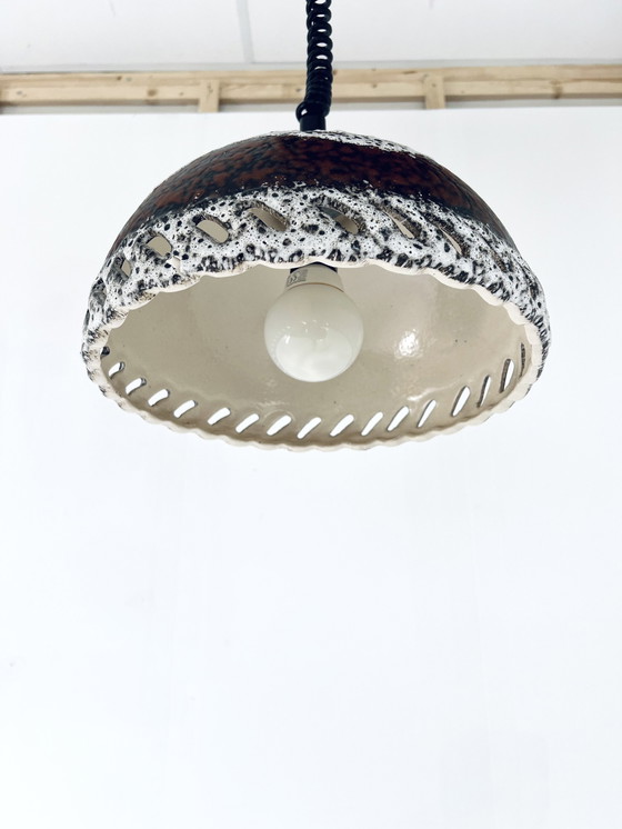 Image 1 of Lampe à lave grasse en céramique '60