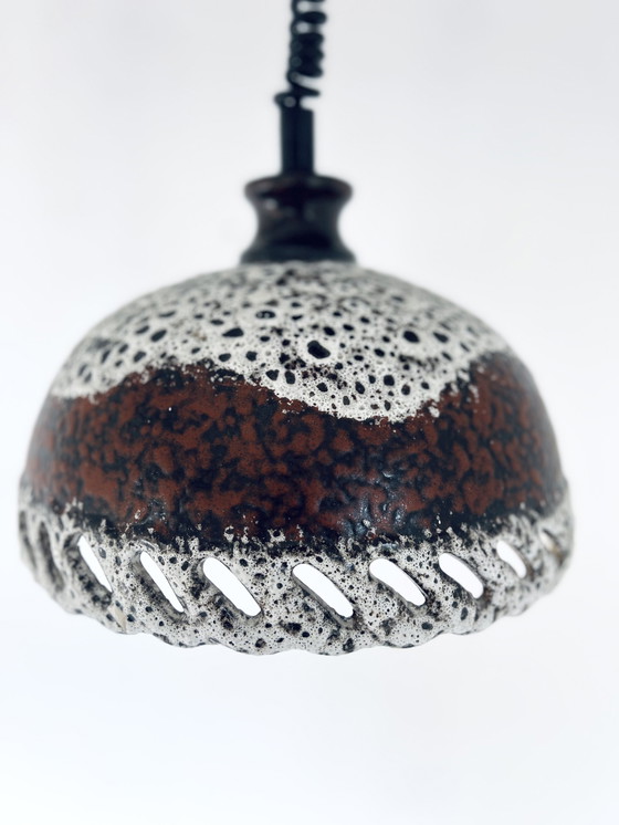 Image 1 of Lampe à lave grasse en céramique '60