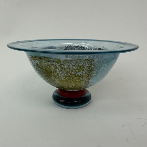 Bol en verre vintage par Kjell Engman pour Kosta Boda, Suède