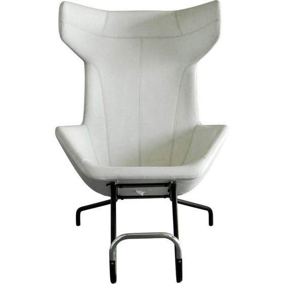 Image 1 of Fauteuil blanc vintage pour Moroso