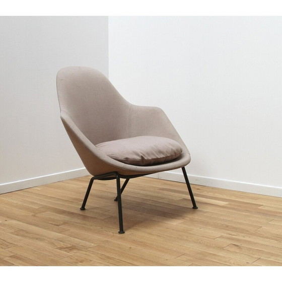 Image 1 of Fauteuil vintage en tissu beige "Dot" de Patrick Norguet pour Tacchini