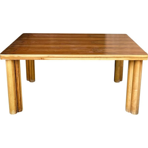 Table vintage Scuderia par Carlo Scarpa pour Bernini, 1977
