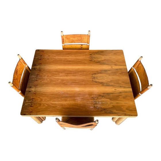 Image 1 of Table vintage Scuderia par Carlo Scarpa pour Bernini, 1977
