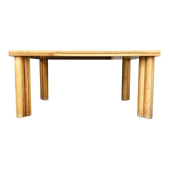 Image 1 of Table vintage Scuderia par Carlo Scarpa pour Bernini, 1977