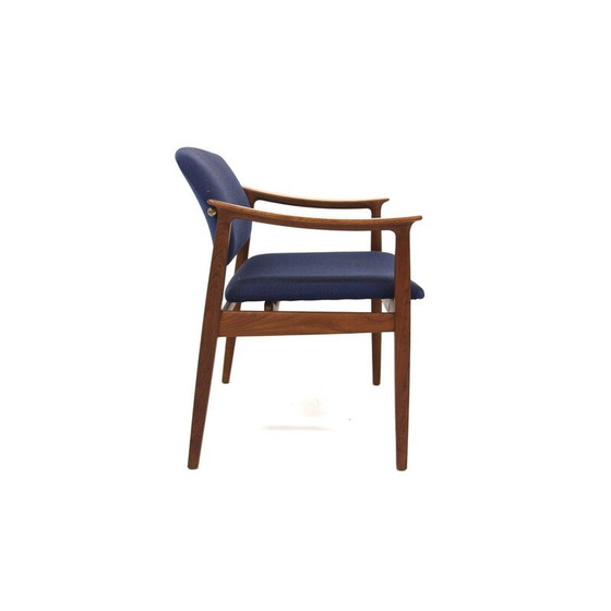 Image 1 of Fauteuil vintage modèle 189 en teck par Tove et Edvard Kindt-Larsen pour France et Søn, Danemark 1960