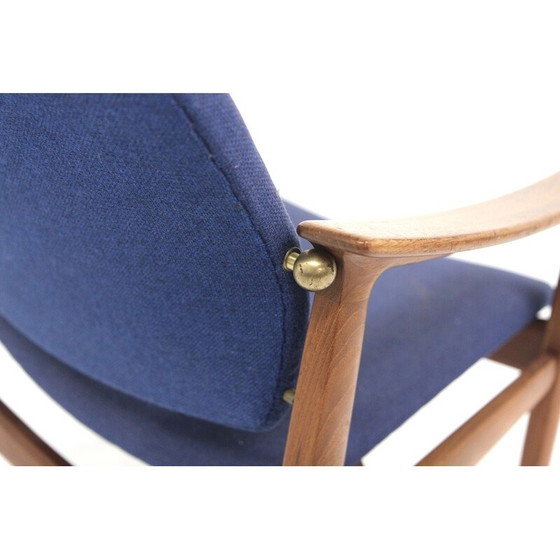 Image 1 of Fauteuil vintage modèle 189 en teck par Tove et Edvard Kindt-Larsen pour France et Søn, Danemark 1960