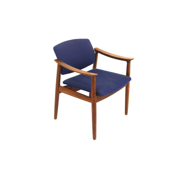 Image 1 of Fauteuil vintage modèle 189 en teck par Tove et Edvard Kindt-Larsen pour France et Søn, Danemark 1960