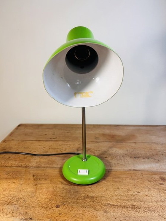Image 1 of Lampe De Bureau Vintage Vert Pomme