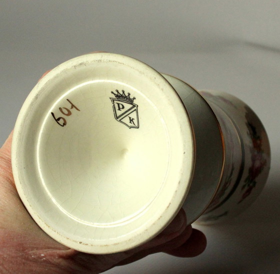 Image 1 of 1940S Vase de coupe Porcelaine Von Pk Königzelt/Böhmen